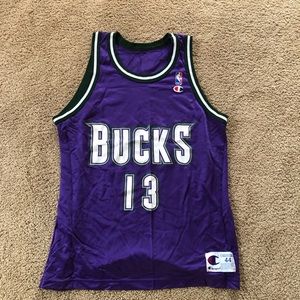 Vintage Champion Milwaukee Bucks Glenn Robinson Jersey Size 44